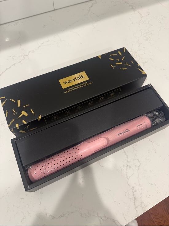 Wavytalk Other - WAVYTALK pink pro airflow hair styler — Straightener & Curler 2 in 1